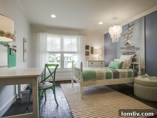 7525 Villanova Bedroom 2 - Bright and Inviting Second Bedroom