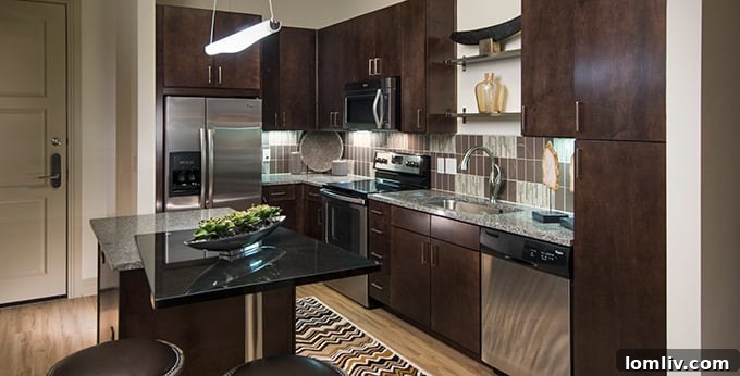 Fiori Apartments Modern Kitchen