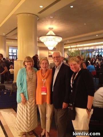 Becky Connaster and DD Flynn Networking at Real Estate Event