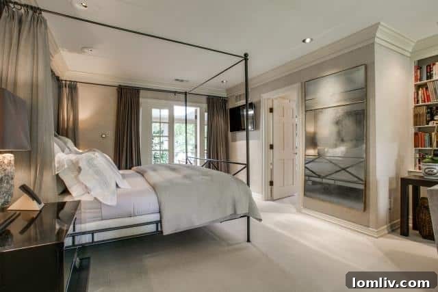 Luxurious Master Bedroom with Sitting Area