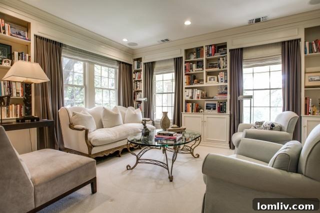 Comfortable Master Bedroom Lounge Space