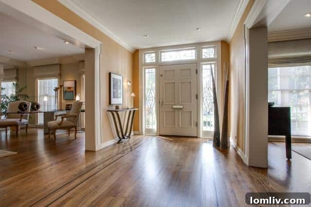 Elegant Foyer and Entryway of 6909 Tokalon