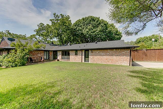 Lush Green Backyard - 10811 Clearbrook Lane Dallas