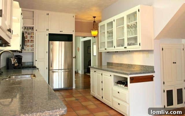 A beautifully updated kitchen at 4826 Swiss Avenue, blending modern functionality with classic style.