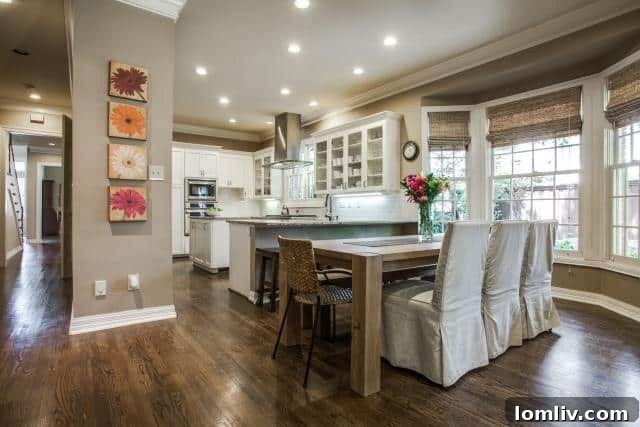 Kitchen Detail: Granite Countertops and Cabinetry