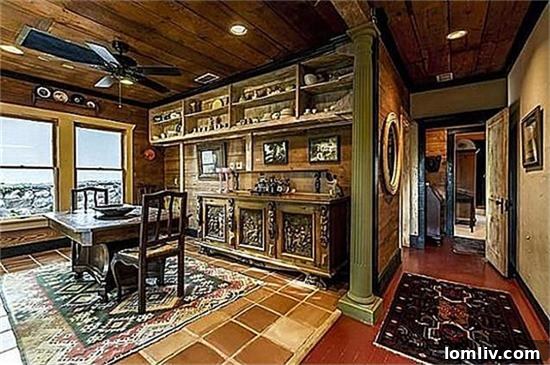 Bright Breakfast Nook with Terracotta Tile