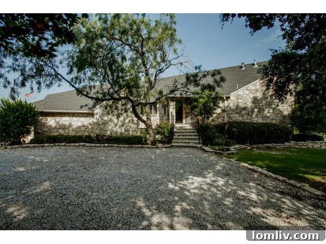 Luxury Lakeside Home Front View in Little Elm, TX