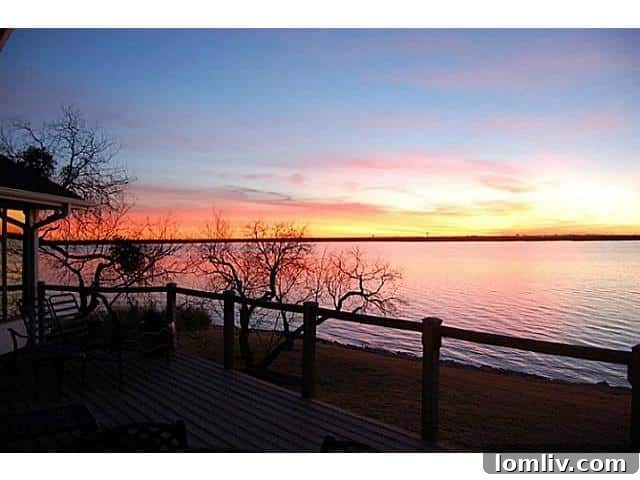 Stunning Sunset View Over Lake Lewisville