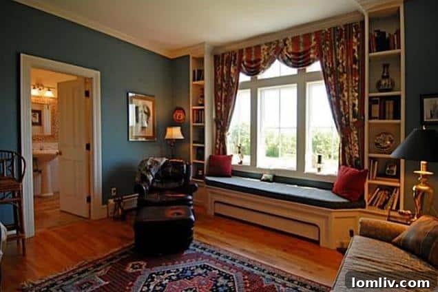 Serene study or office space in a luxury Rockport, Maine home