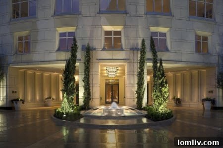 Museum Tower's Strong Performance: How Fast Should Luxury High-Rises Sell Out? 4 Ritz-Carlton Tower Residences, elegant entry court