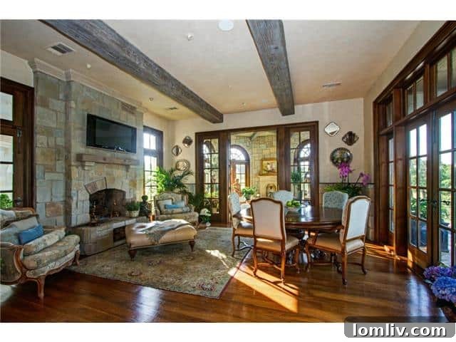 Former Texas Ranger Kenny Rogers' Grand Westlake Mansion Hits Market for $14.7 Million 10 Master Bathroom with Dual Vanities