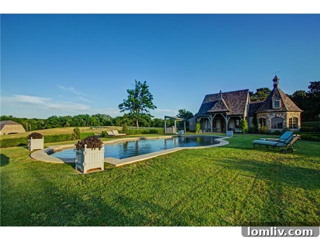 Former Texas Ranger Kenny Rogers' Grand Westlake Mansion Hits Market for $14.7 Million 20 Stone Fireplace Detail