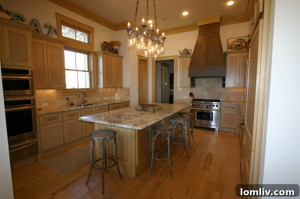 Gourmet Kitchen with Professional-Grade Appliances at Long Cove