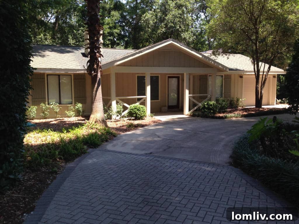 Bright and airy interior living space of the Santa Rosa Beach cottage