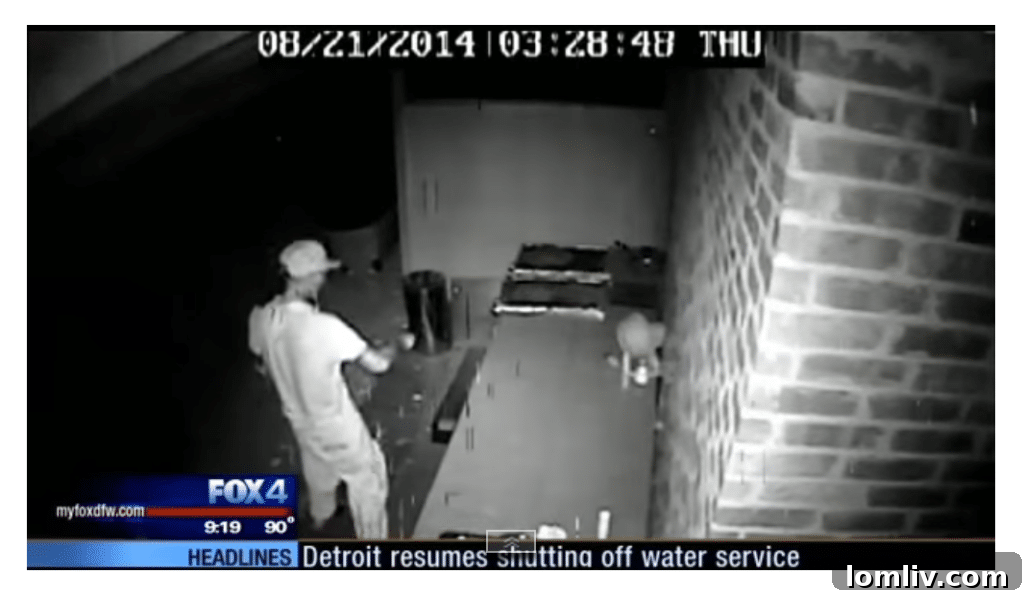 Preston Hollow Home Security Camera Captures Would-Be Intruders