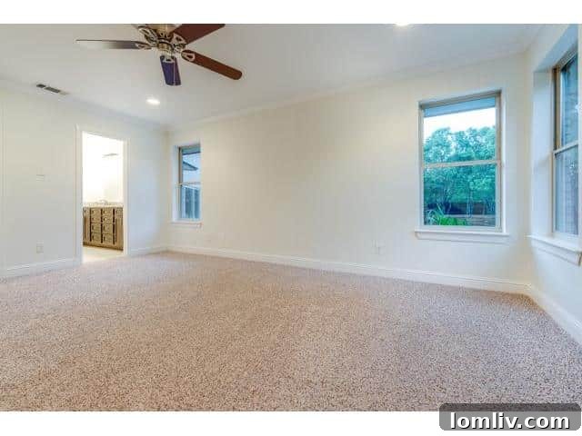 7715 Maplecrest Master Bedroom - Spacious and Bright