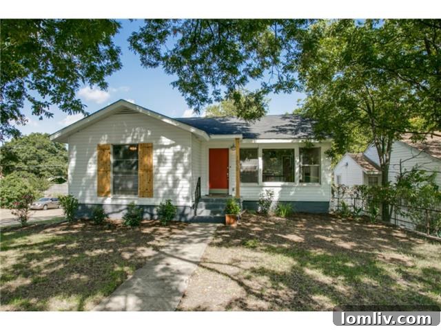 1839 Tennessee Front Elevation - Classic Elmwood Home in Dallas