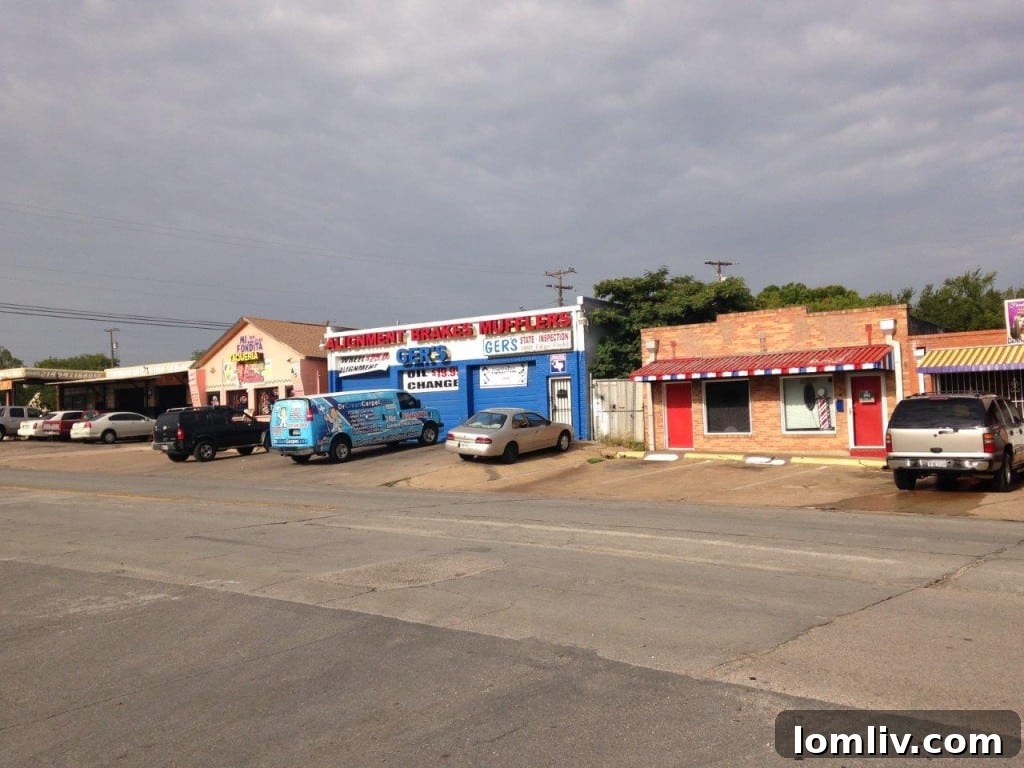 Elmwood Business District - Historic Street View