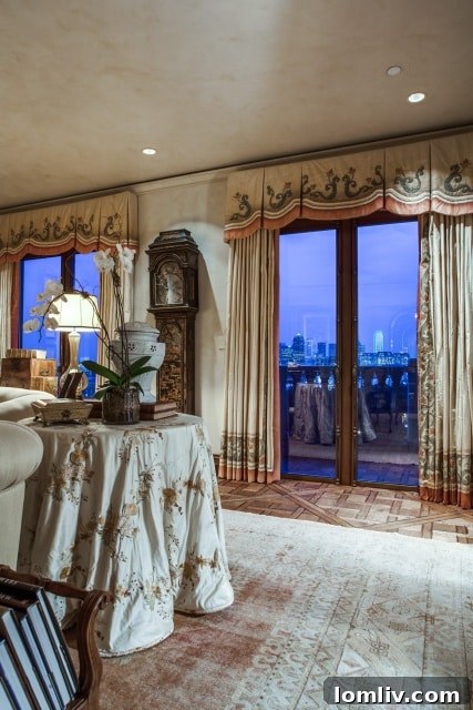 View from a Terrace at The Vendome