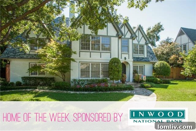 Lakewood's Tudor Grandeur: Steps to White Rock Lake 2 IHOTW-7022-Lakeshore-ext