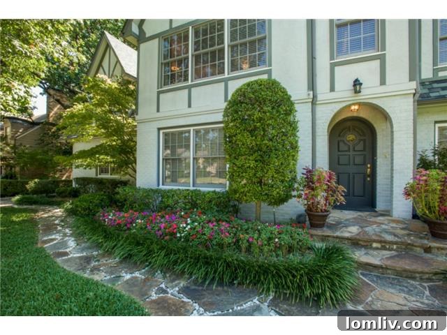 Lakewood's Tudor Grandeur: Steps to White Rock Lake 3 7022-Lakeshore-front-porch