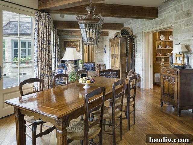 Bright and airy breakfast area overlooking the estate grounds