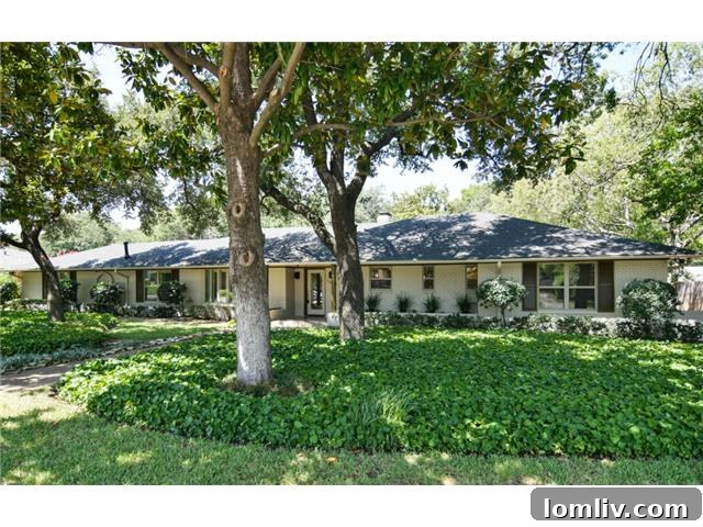 7031-Midbury-Front - Stunning Remodeled Ranch in Janmar, Dallas