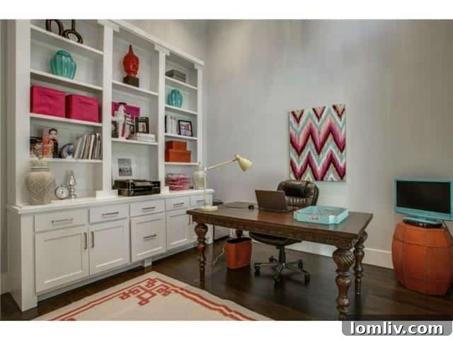 Stylish Home Office Space Forest Hills Dallas