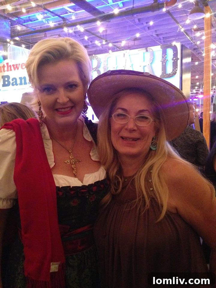 Bernadette Schaeffler and Candy at Cattle Baron's Ball