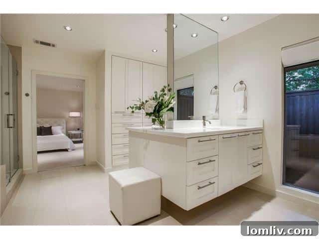 Spa-like Master Bathroom with Jetted Tub