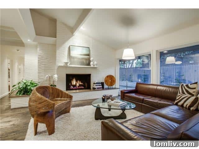 Bright and Inviting Family Room Space