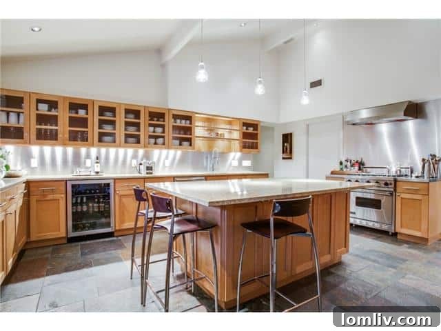 Gourmet Kitchen with Large Island