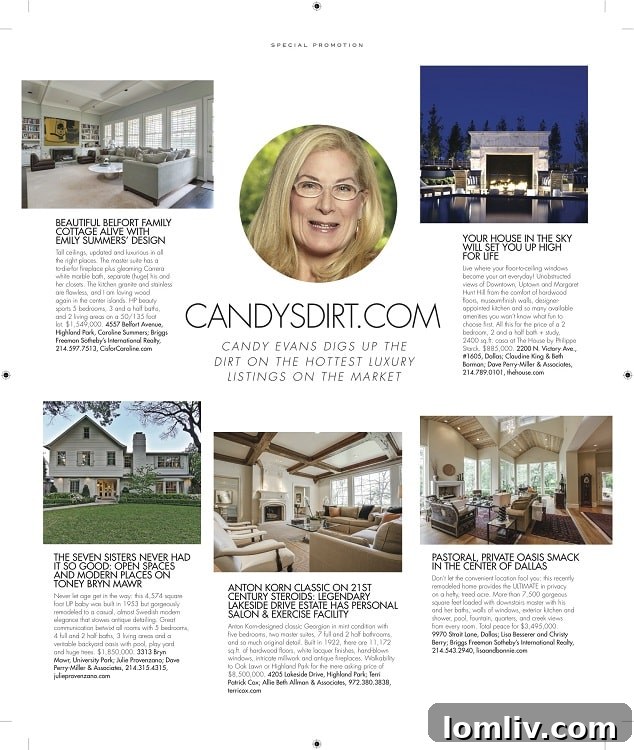 Modern Luxury Dallas CandysDirt Partnership - Exclusive Dallas Real Estate Finds