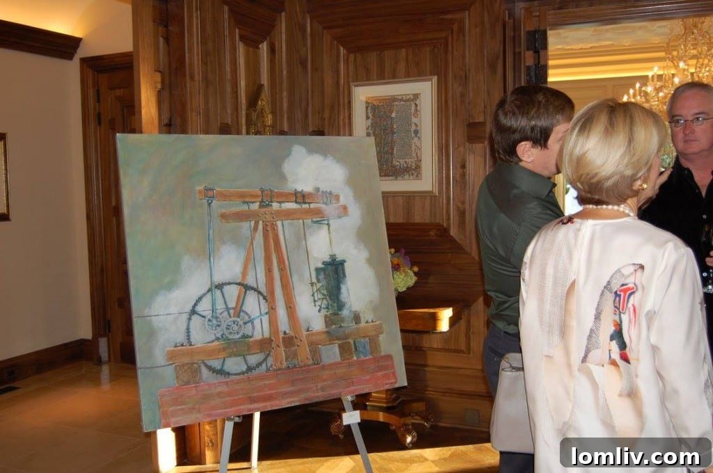 Cole Smith: A Renaissance Mind Shaping Architecture, Craft, and Art 6 Cole Smith's Unique Mechanical Machine Painting