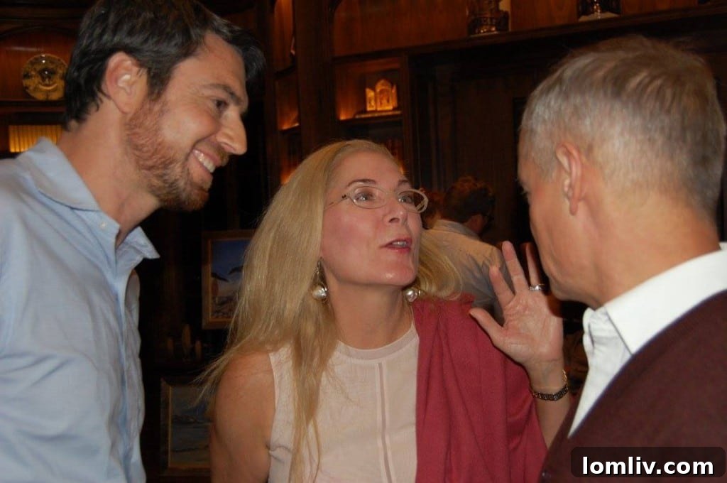 Cole Smith: A Renaissance Mind Shaping Architecture, Craft, and Art 9 Cole Smith with Trudy Ladd and Sherry Hayslip at the Art Show