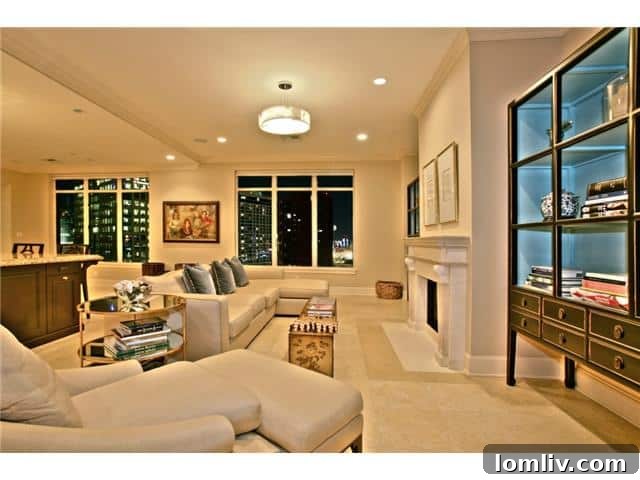 Dallas Ritz Carlton Living Room