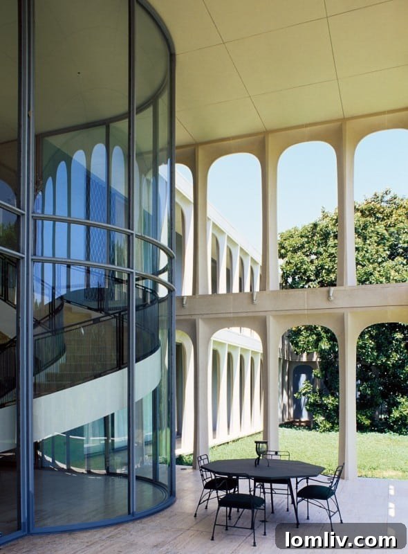 Philip Johnson Beck House Exterior Strait Lane Dallas