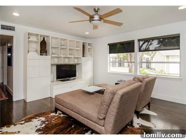 Inviting Family Living Space with Thoughtful Design