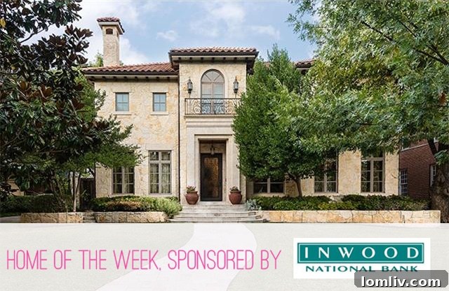 Stunning Mediterranean exterior of 3620 Maplewood, Highland Park