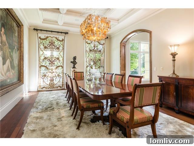 Elegant formal dining room, perfect for hosting