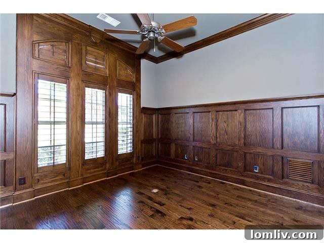 501 Creekside Study - Private Home Office