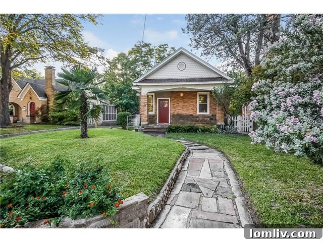 Charming 1935 Craftsman-traditional home at 1511 Seevers Avenue in Dallas' Beckley Club Estates