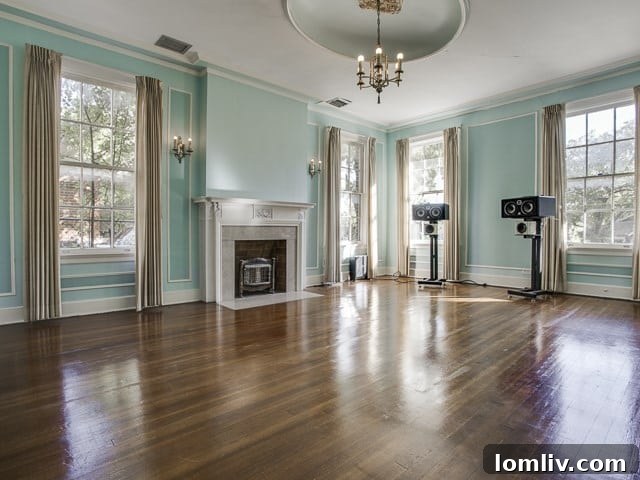 North Oak Cliff's Historic Gem: A Rare Opportunity Awaits 2 Historic Living Room at 1031 N. Madison, North Oak Cliff Dallas