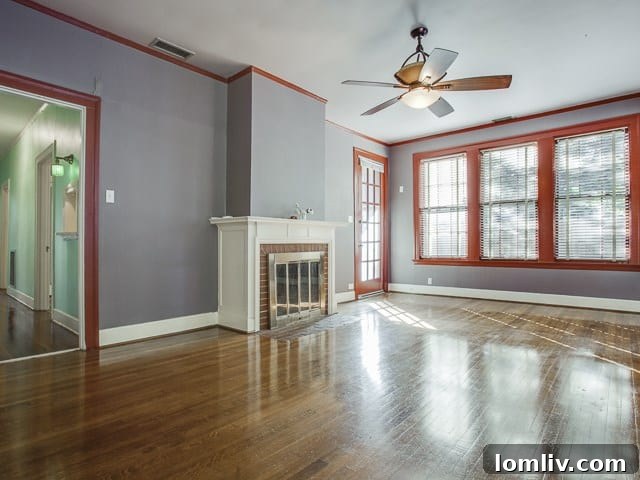 North Oak Cliff's Historic Gem: A Rare Opportunity Awaits 7 Master Bedroom with Natural Light at 1031 N. Madison