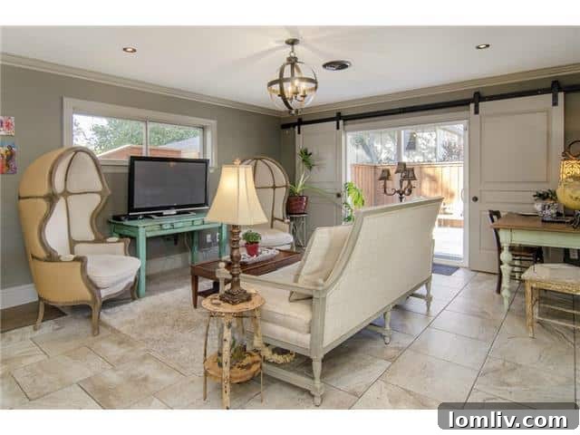 Bright Sunroom for Relaxation at 6153 Ellsworth