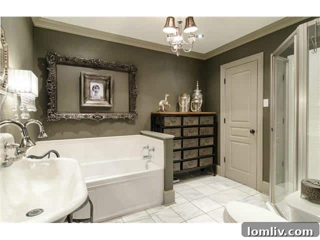 Luxurious Master Bath with Kohler Sink at 6153 Ellsworth