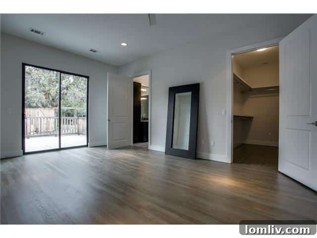 Spacious Master Bedroom at 3807 Van Ness