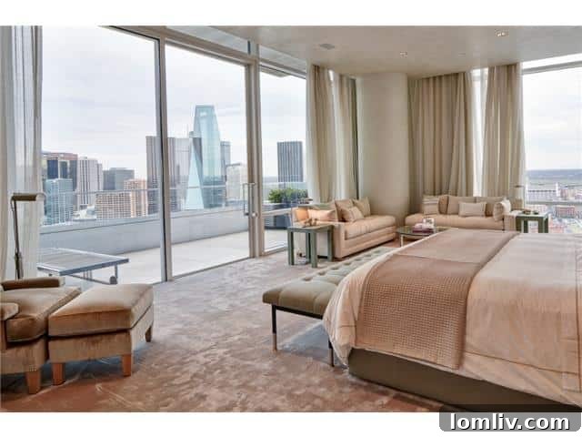 Luxurious Master Bedroom: A Serene Retreat in W Residences Penthouse 3001