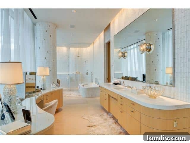The W Penthouse: My Ultimate Christmas Indulgence 9 Spa-Like Master Bathroom: Exquisite Finishes in Penthouse 3001