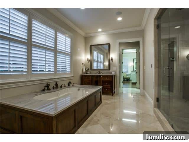 Luxurious Master Bathroom with Expansive Shower